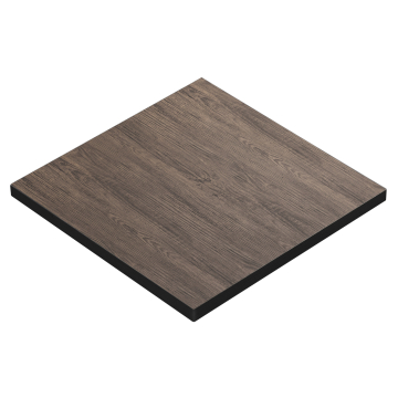 BRASIL | Gastro bordsskiva | B:D 60 x 60 cm | Ljus Wenge | Fyrkantig