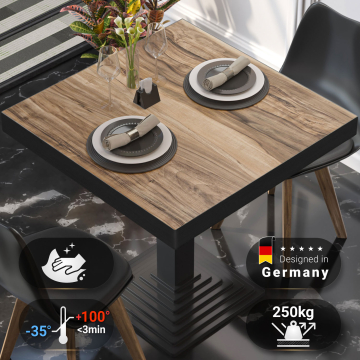 BRASIL | Gastro bordplate | B:D 70 x 70 cm | Sheesham | Torget