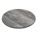 COMPACT | HPL table top | Ø 60 cm | Rustic pine | Round