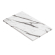 WERZA | Tampo de mesa Werzalit | An:Pr 120 x 70 cm | Mármol blanco | Rectangular