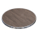Morelia | Bistro utendørs bordplate | Kromkant | Ø60cm | Lett wenge