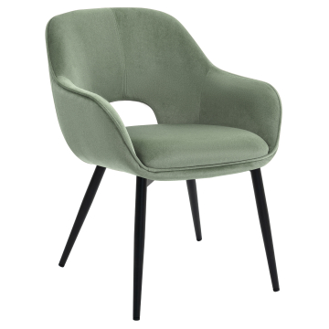 KATARINA | Hotel Stuhl | Samt | Grün