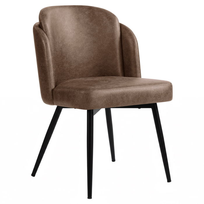 Hannah | Fauteuil d'hôtel | Marron | Cuir