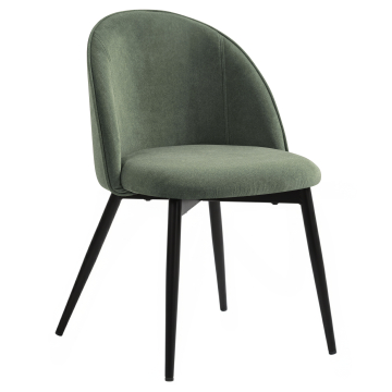 Hailey | Silla de hotel | Verde | Terciopelo