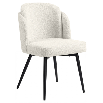 Hannah | Hotel Stuhl | Creme | Teddystoff