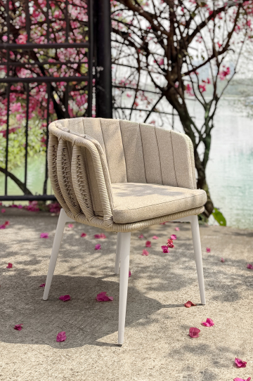 HAVANNA | Bistro Terrace Chair | Cream