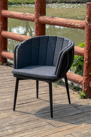 HAVANNA | Bistro Terrace Chair | Dark Grey