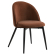 Hailey | Sedia da hotel | Bronzo rosso | Velluto