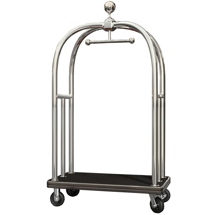 HILTON | Bagagevogn til hotel | Chrom | max: 300kg