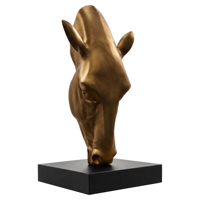 HORSE HEAD | Deko | H 65 cm | Kupfer