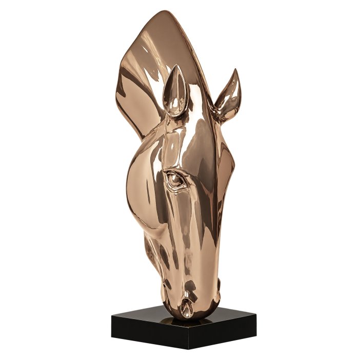 HORSE HEAD PREMIUM | Deco | 147 cm | Kupfer