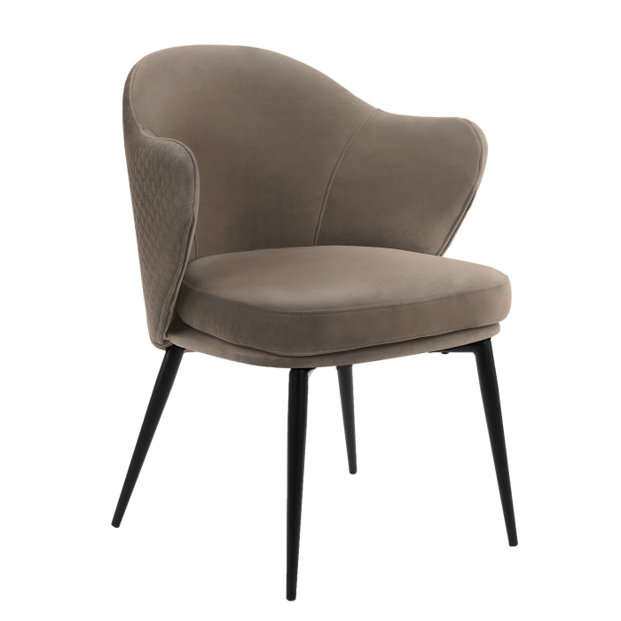 Ruby | Hotel Krzesło | Welur | Taupe Ruby | Hotel Krzesło | Welur | Taupe