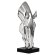 HORSE HEAD PREMIUM | Deco | 147 cm | Chrom