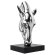HORSE HEAD PREMIUM | Deko | H 65 cm | Chrom