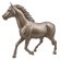 HORSE RUNNING XL | Deko | H 200 cm | Kupfer | Außenbereich