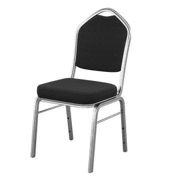 ALEXA | Banquetstol | Sort | Stof | Stabelbar