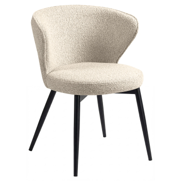 Isabella | Hotellituoli | Beige | Teddy-kangas