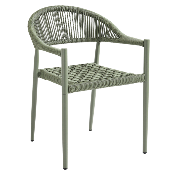 JASMIN | Silla de terraza Bistro | Verde