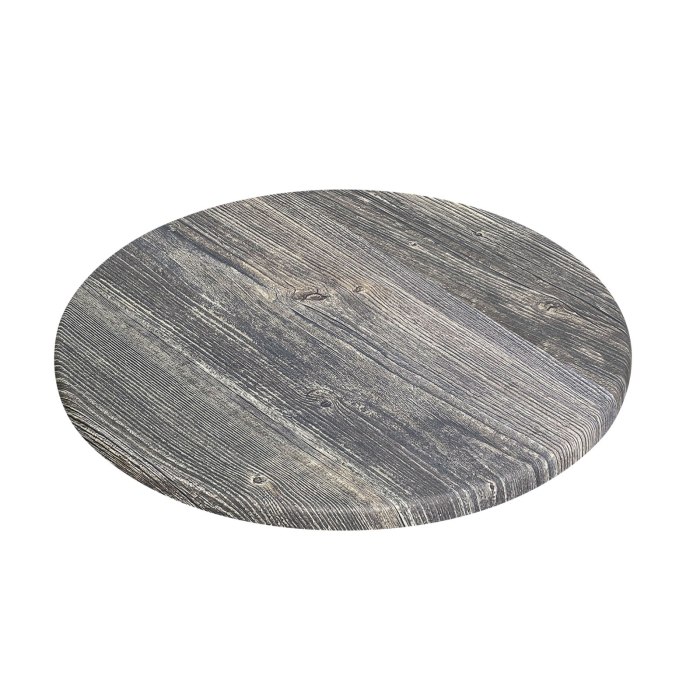 WERZA | Piano per tavoli Werzalit | Ø 60 cm | Pino rustico | Rotondo
