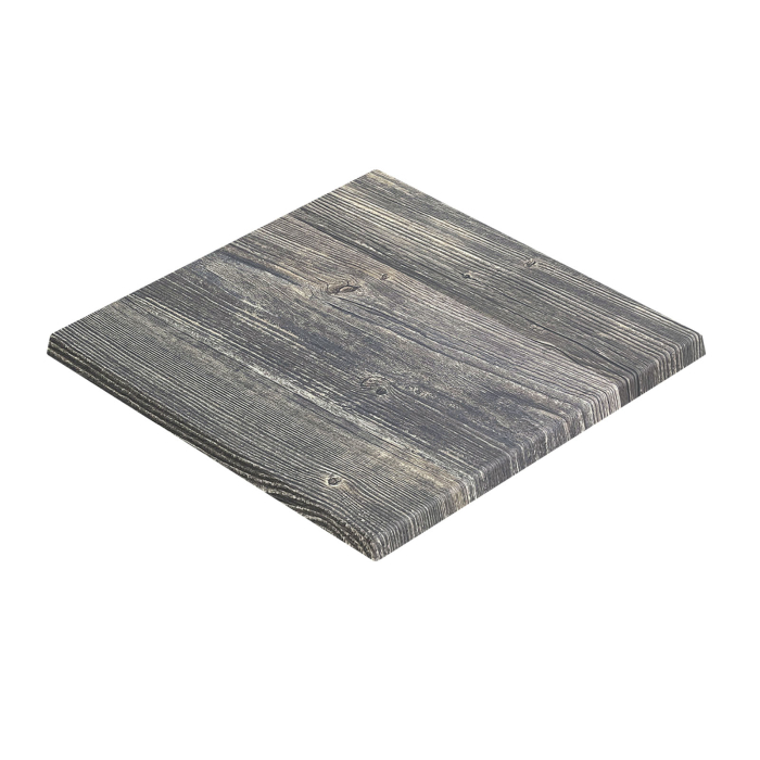 WERZA | Werzalit table top | W:D 70 x 70 cm | Rustic pine | Square