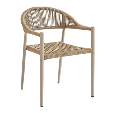 JASMIN | Silla de terraza Bistro | Marrón