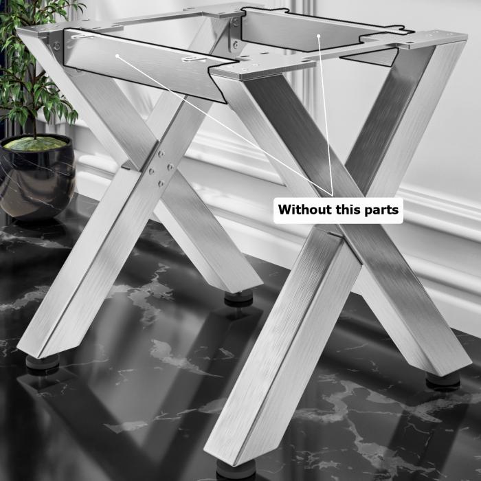 PJ | Bistrobord | 70x70xH78cm | Wenge sort/rustfritt stål PJ | Bistrobord | 70x70xH78cm | Wenge sort/rustfritt stål