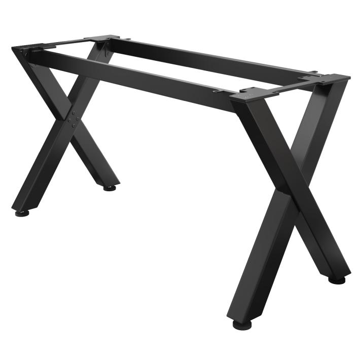 JUANA | Bistro Bar Table Frame | L: W: H: 179 x 60 x 105cm | 2 x Connectors | Black 