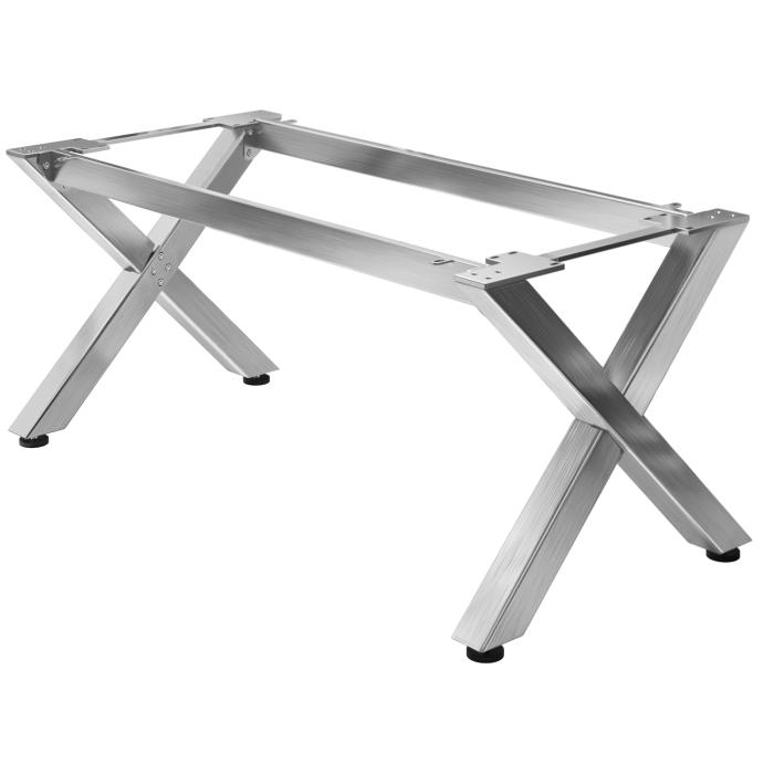 JUANA | Bistro bordramme | L: B: H: 179 x 90 x 73 cm | 2 x kontakter | Rustfritt stål | 