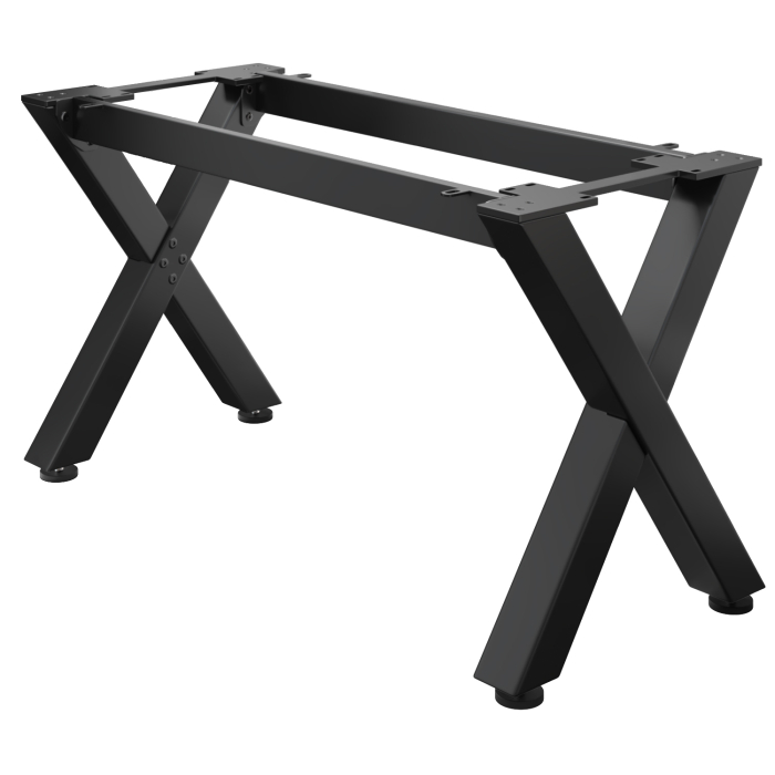 JUANA | Bistrobordsunderrede | L: B: H: 159 x 70 x 73cm | 2 x anslutningsdon | Svart 