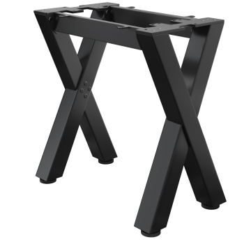 JUANA | Bistro Bar Frame | L: B: H: 75 x 40 x 73cm | 2 x Aansluitingen | Zwart 
