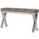 JUANA | Benk B:H 160 x 81 cm | 8mm | Rustfritt stål/ Taupe