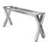 JUANA | Bistro Bar Bench Frame | L: B: H: 179 x 40 x 73cm | 2 x Connectors | Stainless Steel