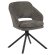 Kiara | Hotel Stuhl | Grau | Stoff/Textil | Drehfuß