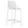 KRABI | Sgabello da bar in plastica | Bianco | Plastica