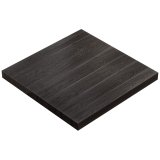 KT | Bistro Tisch | B:T 120 x 120 cm | H 77 cm | Schwarz | Gestell: Schwarz | Ø 68 cm