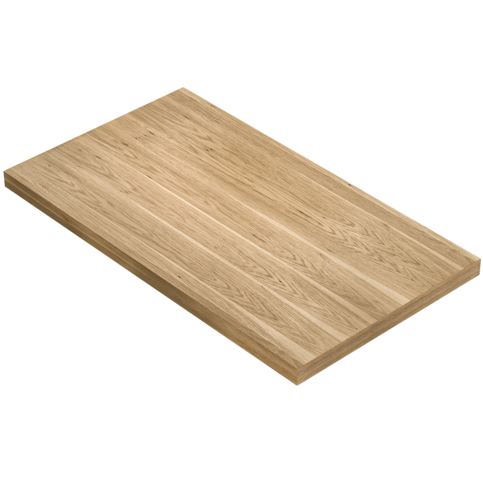 KUBA | Catering tabletop | 200 x 100 cm | 6 cm thick | Oak