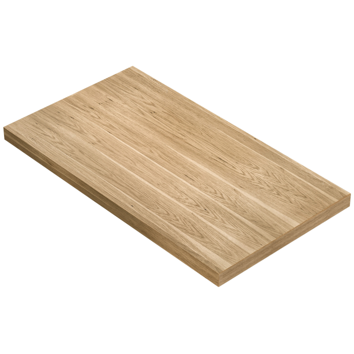 KUBA | Restaurangbordsskiva | 180 x 90 cm | 6 cm tjock | Ek