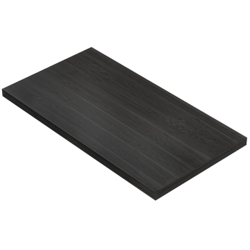 KUBA | Gastro bordsskiva | 230 x 110 cm | 6cm | Svart