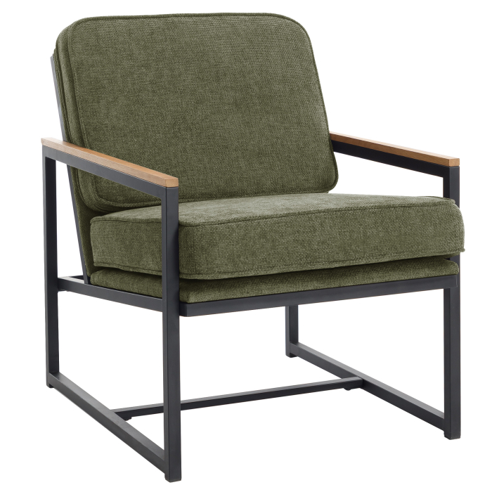 KYLA | Designer Sessel | Textil/Stoff | Grün