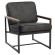 KYLA | Designer Sessel | Leder | Schwarz