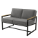 KYLA | Designer Bench | Velvet | Grey