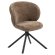 Lana | Hotel Chair | Dark Brown | Fabric/Textile | Swivel Base
