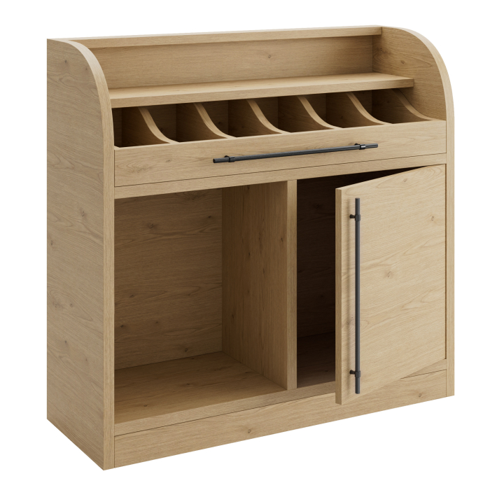 LEA | Besteckschrank | B:H 110 x 105 cm | Eiche  | 1xTür