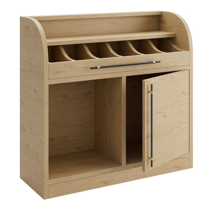 LEA | Besteckschrank | B:H 110 x 105 cm | Eiche  | 1xTür
