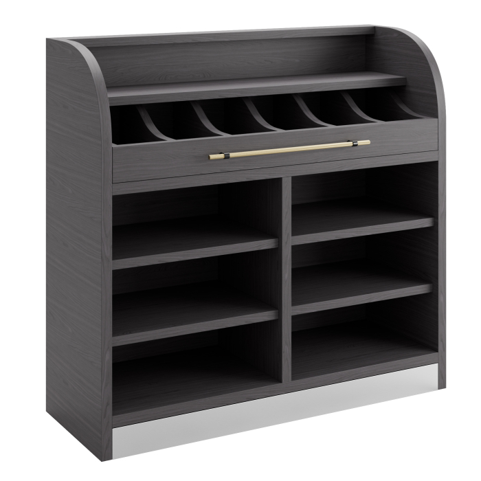 LEA | Besteckschrank | B:H 110 x 105 cm | Wenge | 4xBöden