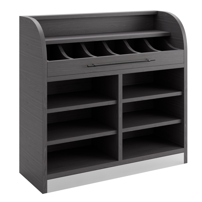 LEA | Besteckschrank | B:H 110 x 105 cm | Wenge | 4xBöden