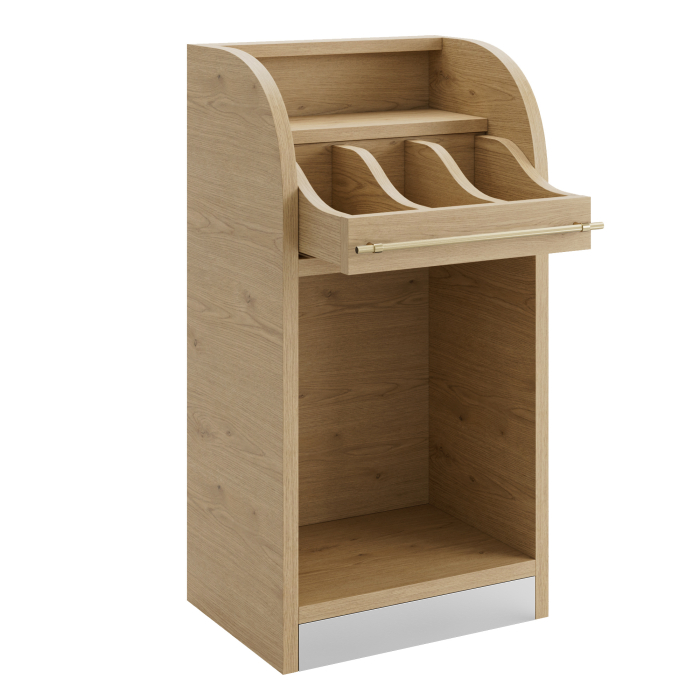 LEA | Besteckschrank | B:H 55 x 105 cm | Eiche | Soft-Close