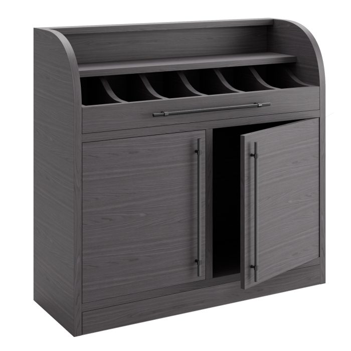 LEA | Besteckschrank | B:H 110 x 105 cm | Wenge | 2xTür 