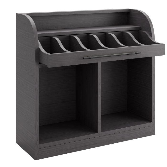 LEA | Besteckschrank | B:H 110 x 105 cm | Wenge | Soft-Close