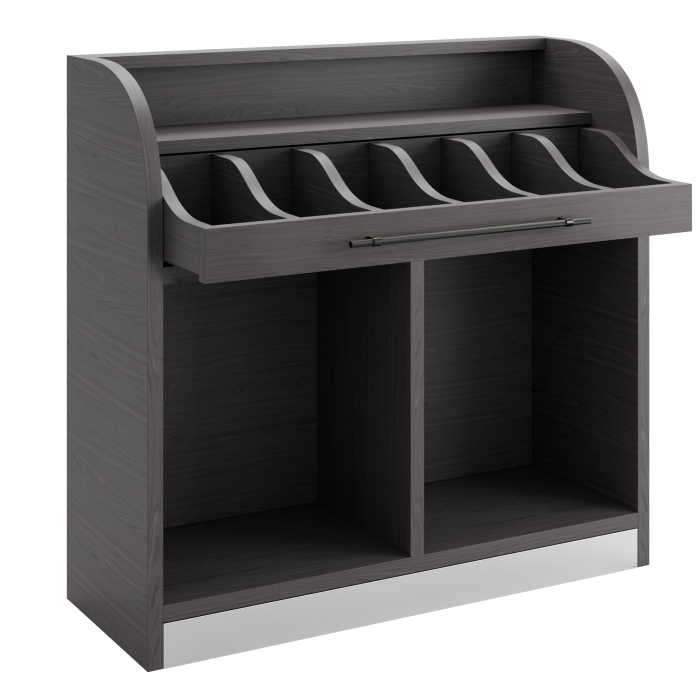 LEA | Besteckschrank | B:H 110 x 105 cm | Wenge | Soft-Close